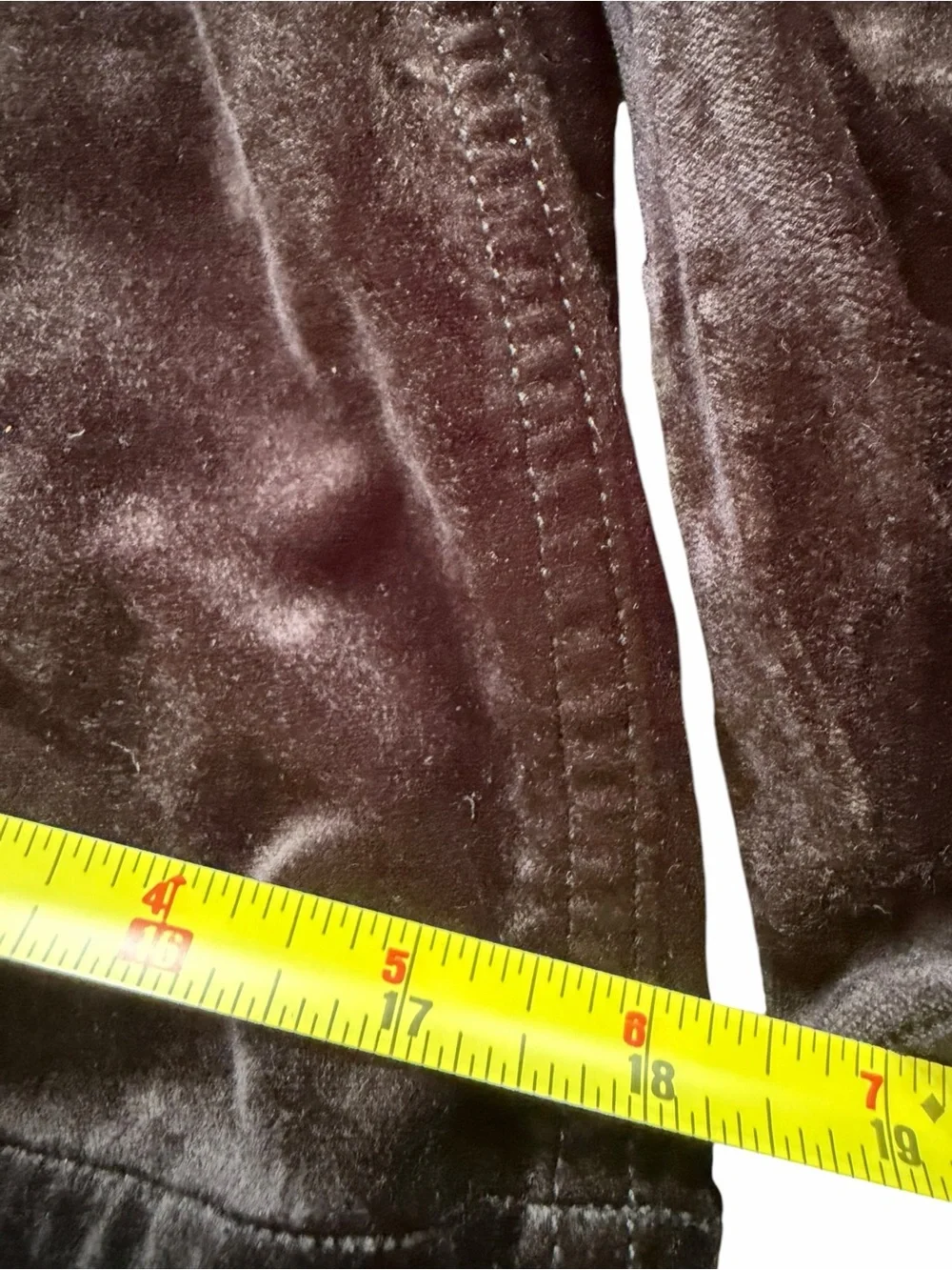 Citizens of Humanity Amari Ultra in Black Velvet Wide Leg Pants Women’s Size 27